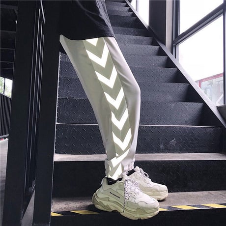 2色 Reflective パンツ UNISEX 男女兼用