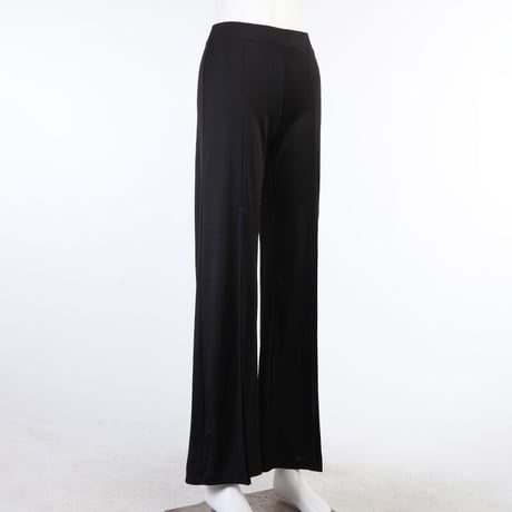 Front slit ハイウエスト フレアパンツ