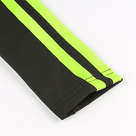 Zipper Side line ジャンプスーツ All-in-One