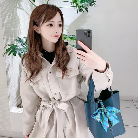 3色 Stylish Trench Coat
