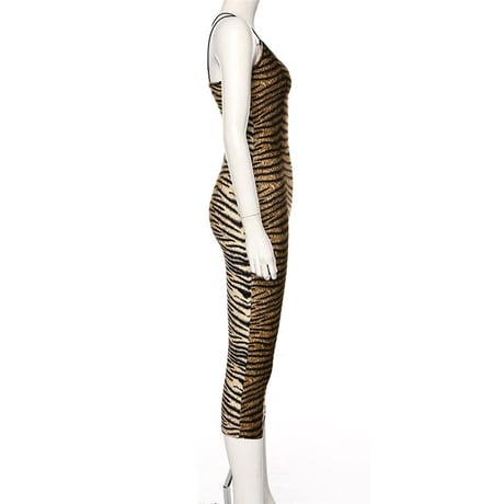 2色 Animal Pattern Dress