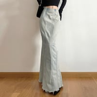Denim フレアスカート
