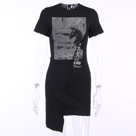 Patch-Work T-Shirt ワンピース