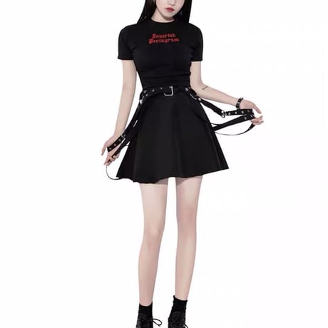 Night Dolls サスペンダー Jump Skirt
