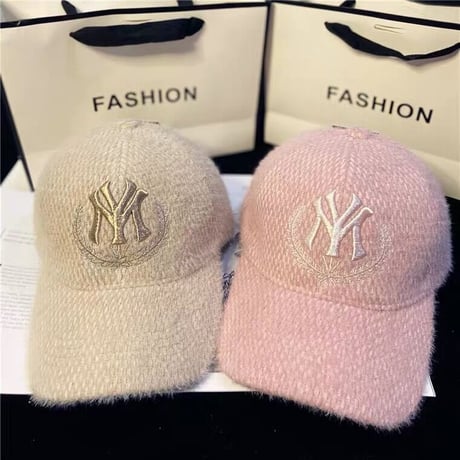 5色 もこもこ NY ダッドハット
