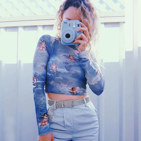 Blue Angels シースルー Top