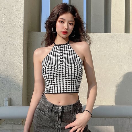 Knit Holter Top