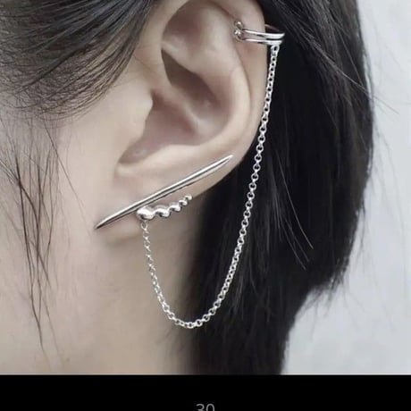 9種類 ロング イヤーピアス