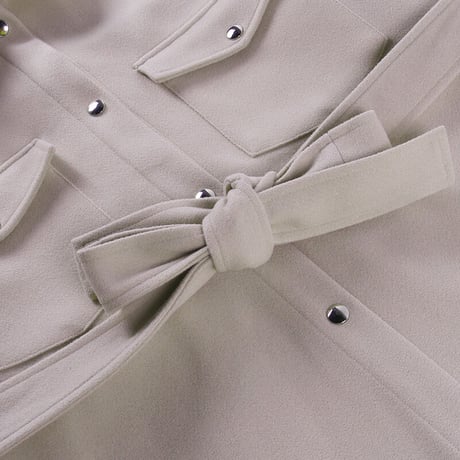 3色 Stylish Trench Coat