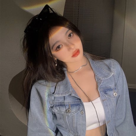 Denim Jacket Skirt Sets