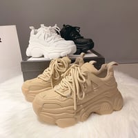 3色 Platform Sneakers