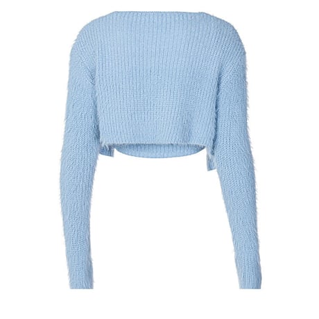 Sky Blue ニット セット