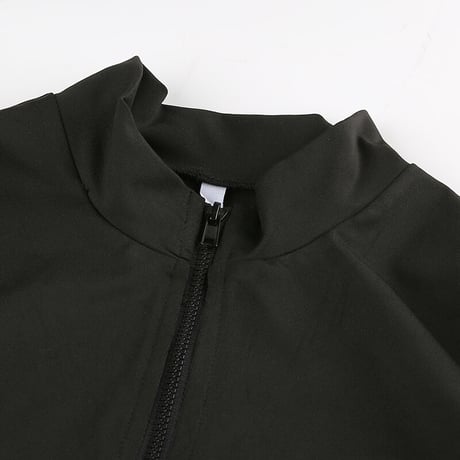 Zipper Side line ジャンプスーツ All-in-One