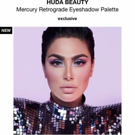 【日本未入荷】HUDA BEAUTY アイシャドウ Mercury Retrograde【海外コスメ】