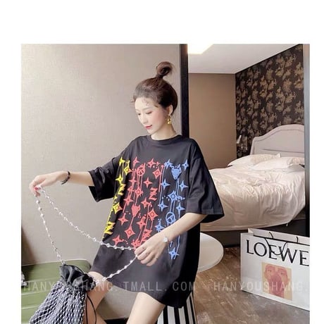 2色 Random Paint T-Shirts