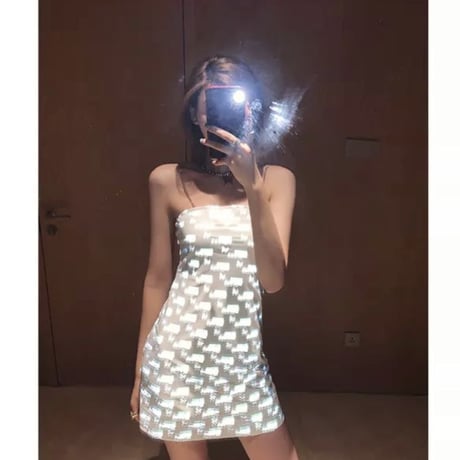 2色 Reflective Mirror Ball ドレス