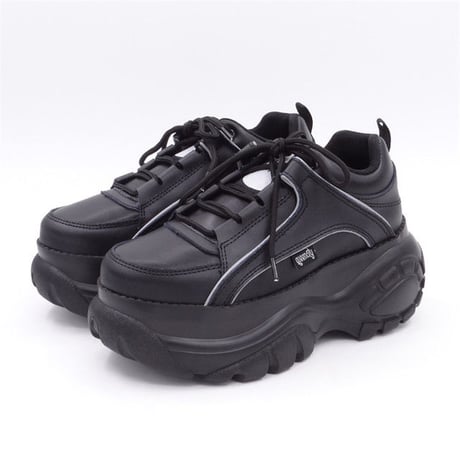 Black Reflective プラットフォームシューズ