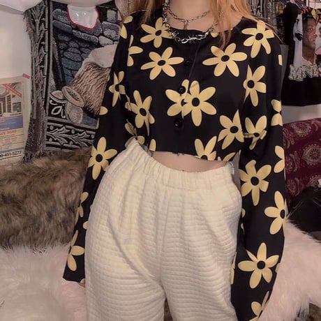 Daisy Girl Cropped Top