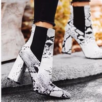 Python ショートブーツ