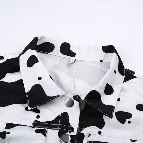 Cow print Jacket