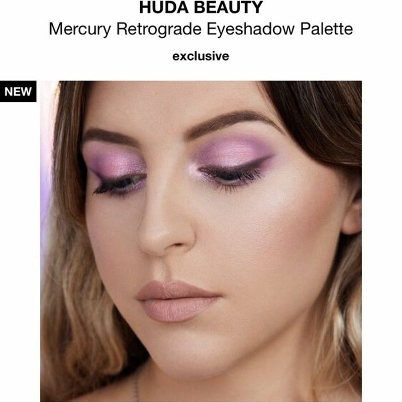 日本未入荷】HUDA BEAUTY アイシャドウ Mercury Retrograde【海外