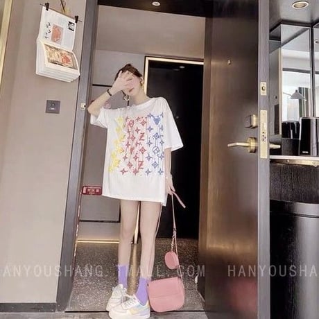 2色 Random Paint T-Shirts