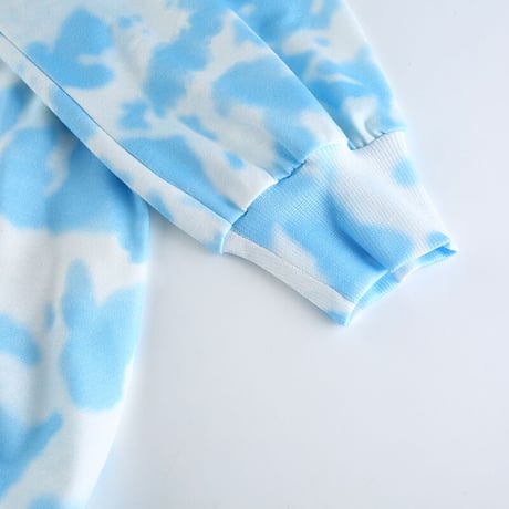 2色 Tie-Dye Zip up Hoodie パーカー