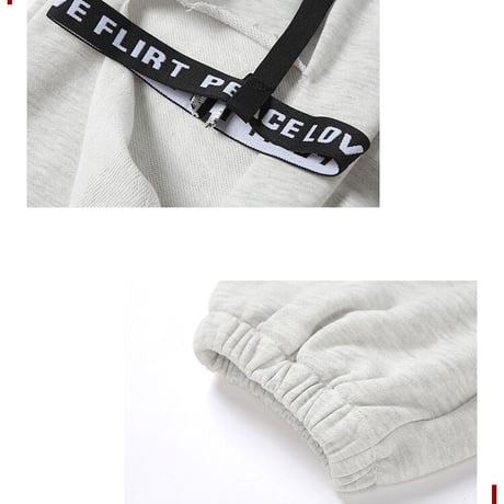 Patch-work Cut out Pants