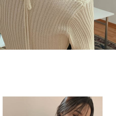ホルター ニット Top
