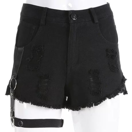 ガーターベルト付き ショートパンツ