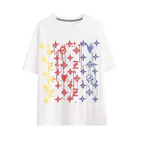2色 Random Paint T-Shirts
