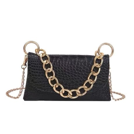 4色 Double Gold Chain バッグ