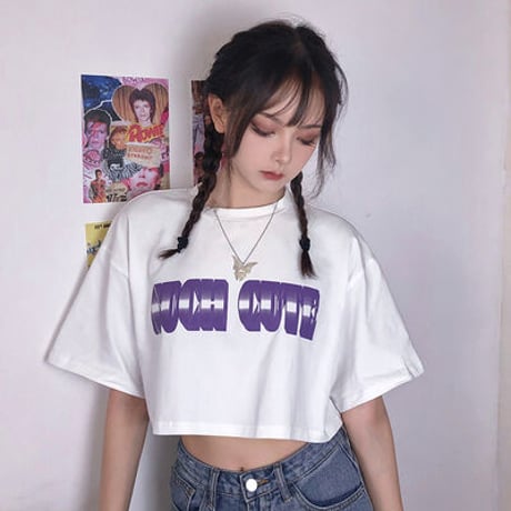 2色 Such Cutie Cropped Tee