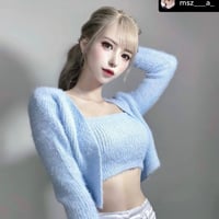 Sky Blue ニット セット