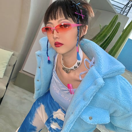 2色 Fluffy Jacket