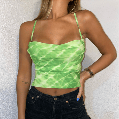 Lime Juice Tie-Dye キャミソール