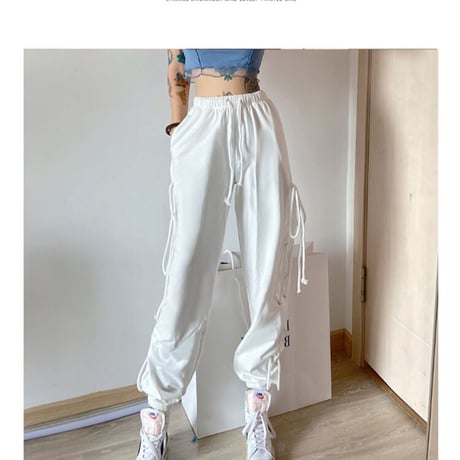2色 Side Lace up Pants