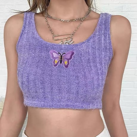 2色 Fuzzy Butterfly ブラトップ