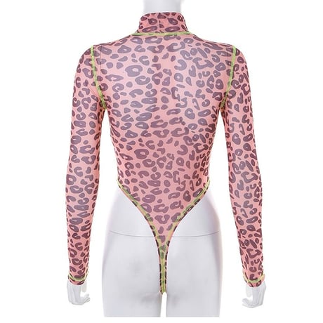 Pink Jaguar ボディスーツ