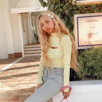 カッティング ツギハギ Top