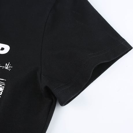 2色 Graphic Cropped  Tee