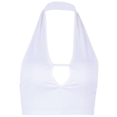 2色 Cut out ホルター Top