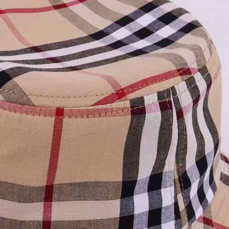 Plaid バケットハット