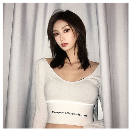 2色 Everyone Sucks But Me Top