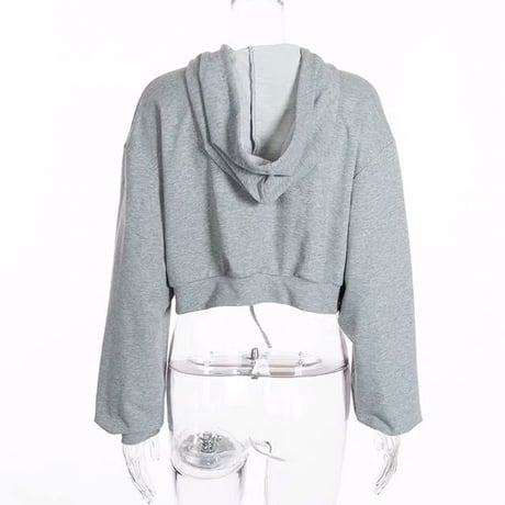 Front Cut out パーカー