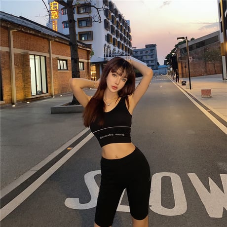 2色 Black & White Sporty ブラトップ