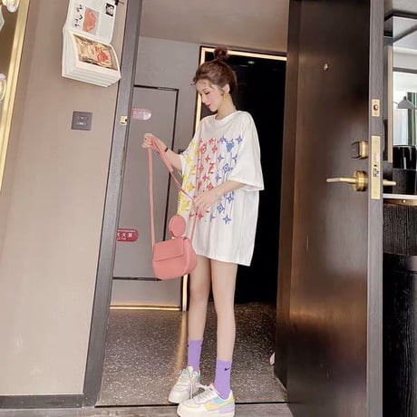 2色 Random Paint T-Shirts