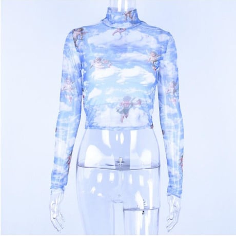 Blue Angels シースルー Top