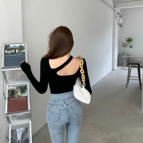 2色 変形 カッティング Top