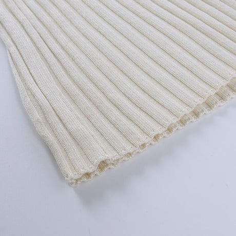 2色 ファー付き ニット カーディガン Top